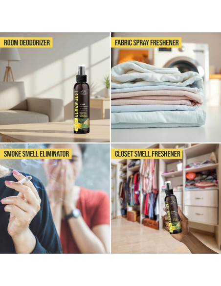 Spray Ambientador Natural The Crown Choice 2PK Ralladura de Limón 226.8g