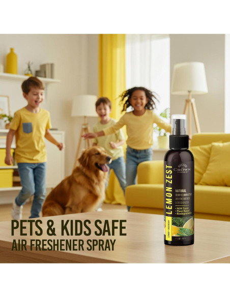 Spray Ambientador Natural The Crown Choice 2PK Ralladura de Limón 226.8g