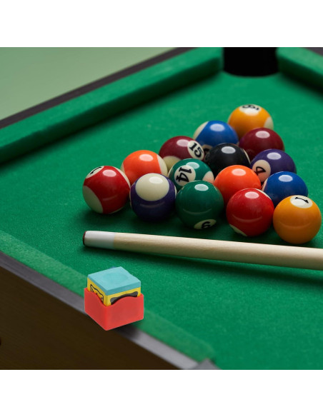 Soporte de Tiza para Billar PATIKIL - 6 Unidades Azul