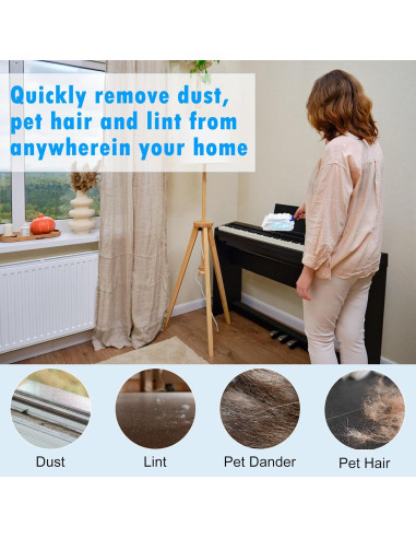 20 Recargas Plumero ZIONYA 180 Microfibras Sin Fragancia