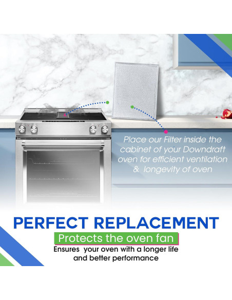 Filtro de Campana Extractora Bagean 14" x 11.4" Aluminio