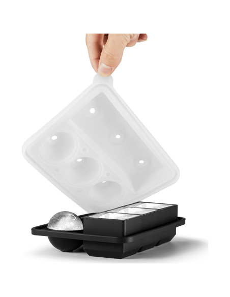 Molde de Hielo 2-en-1 Nax Caki Silicona Grande para Whisky