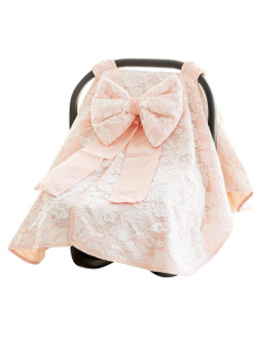 Funda de Capota para Asiento de Bebé BUSB-A Algodón con Lazo