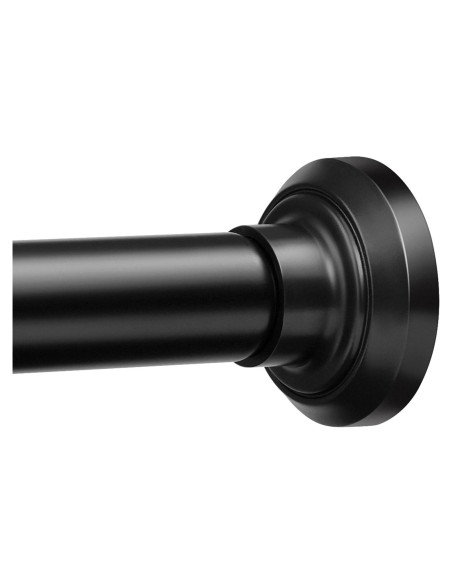 Varilla de Cortina de Ducha EnjoyBasics 30-52 Pulgadas Negra