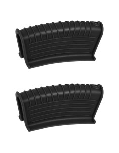 Funda de Mango de Silicona uxcell 2 Piezas Antideslizante