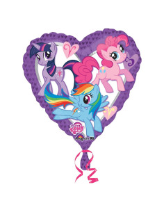 Globo de Corazón de Foil My Little Pony Anagram 45.72 cm