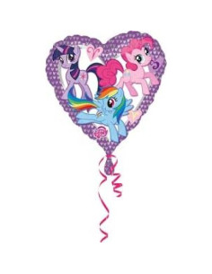 Globo de Corazón de Foil My Little Pony Anagram 45.72 cm 2