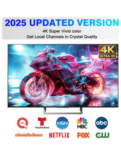 Antena de TV Digital HIDB HD 2025 con Base Magnética 360 2