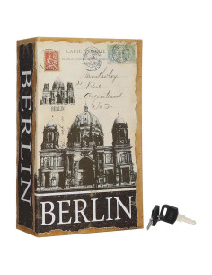 Caja Fuerte Oculta Lovndi de Libro con Cerradura de Llave 24.1x15.7cm