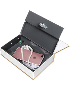 Caja Fuerte Oculta Lovndi de Libro con Cerradura de Llave 24.1x15.7cm 2