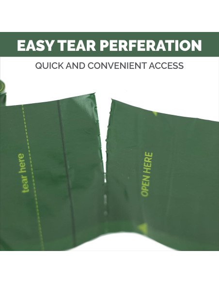 Bolsas de Desechos para Perros Tuff Mutt - 9 Rollos de 15 Bolsas