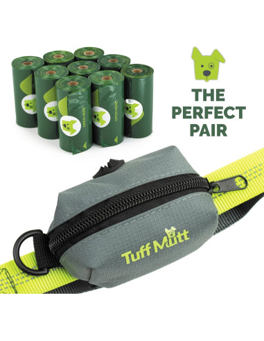 Bolsas de Desechos para Perros Tuff Mutt - 9 Rollos de 15 Bolsas