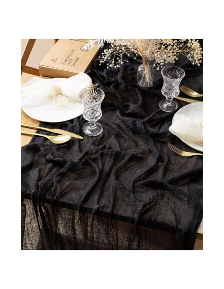 Caminito de Mesa de Queso Vitalizart 304.8x88.9 cm Negro