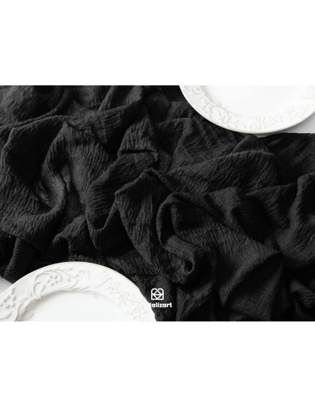 Caminito de Mesa de Queso Vitalizart 304.8x88.9 cm Negro