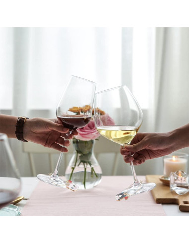 Marcadores de Copas de Vino BENECREAT Gato - 12 Estilos