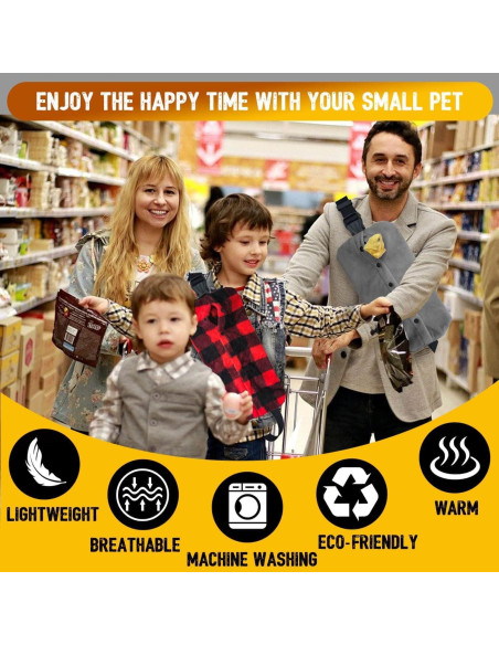 Bolsa Transportadora Snuggle Sling Watfoon Pets para Reptiles