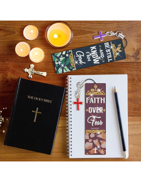 8 Marcadores de Arte de Diamante Clothmile con Borlas DIY