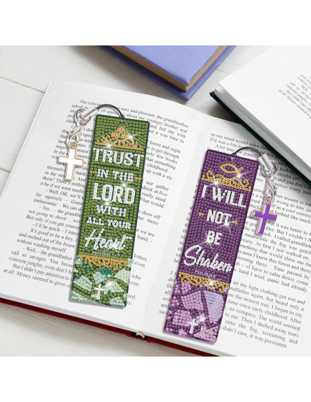 8 Marcadores de Arte de Diamante Clothmile con Borlas DIY