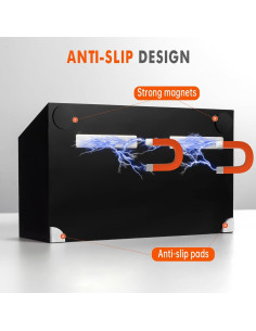 Soporte Magnético para Marcadores BEYGORM Negro Antideslizante 2