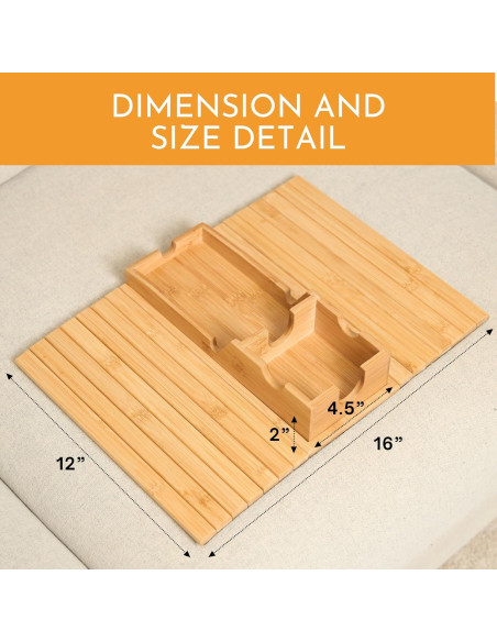 Soporte de Taza para Sillón Callabor - Bandeja de Brazo Plegable
