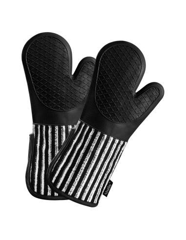 Manoplas de Silicona Alselo Resistentes al Calor 500C - Juego de 2
