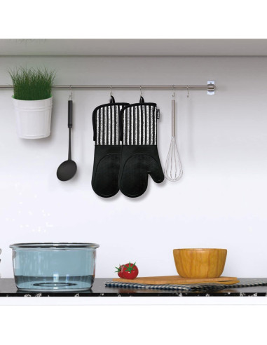 Manoplas de Silicona Alselo Resistentes al Calor 500C - Juego de 2