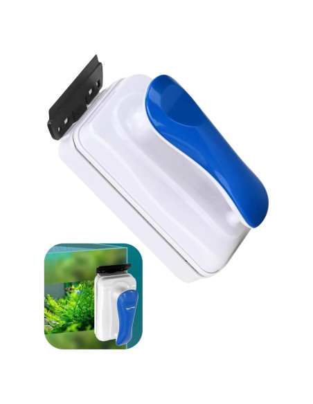 Limpiador Magnético de Algas ELEBOX para Acuarios de Vidrio - Tamaño S