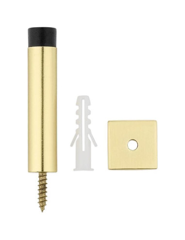 Parada de Puerta Reed National Hardware N830-528 7.62 cm Oro Cepillado
