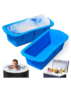 Molde de Hielo Extra Grande Vidotim 2PCS Silicona Reutilizable