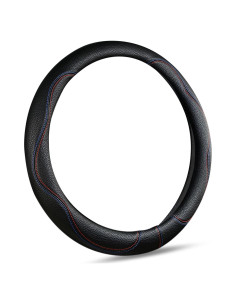 Cubierta de Volante Negra BubabyZZ 15 Pulgadas Antideslizante