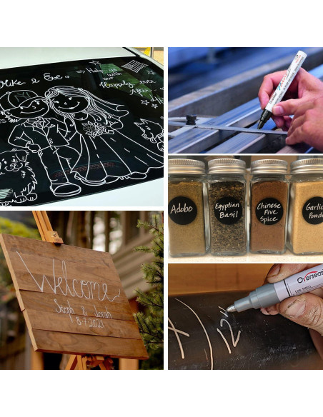 Marcadores Permanentes a Base de Aceite Overseas 48 Unidades