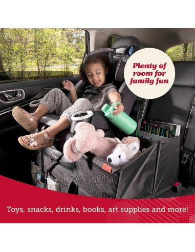 Organizador de Asiento Trasero Lusso Gear - Oxford Negro - 9 Compartimentos