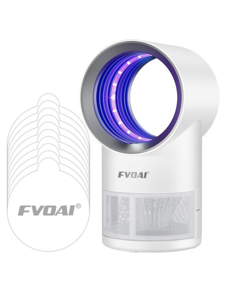 Trampa para Moscas de Fruta FVOAI con Luz y 10 Adhesivos