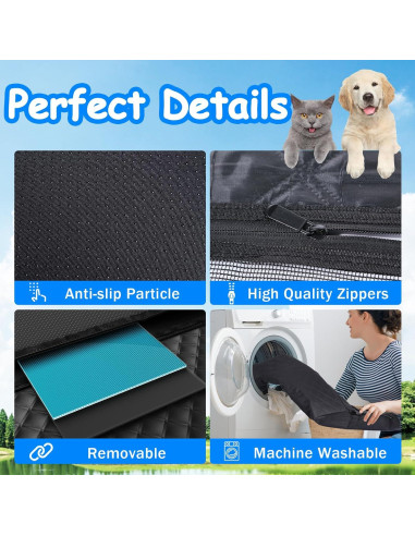 Funda de Asiento para Perros Linzdvay Impermeable 129.5x63cm