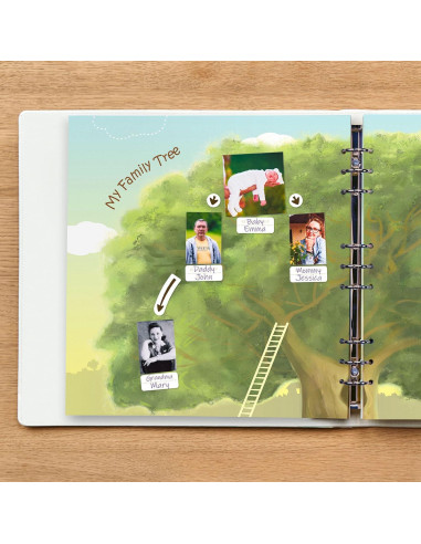 Álbum de Recuerdos para Bebés Yulka Crafts Elefante 30.48 cm