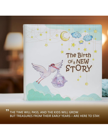 Álbum de Recuerdos para Bebés Yulka Crafts Elefante 30.48 cm