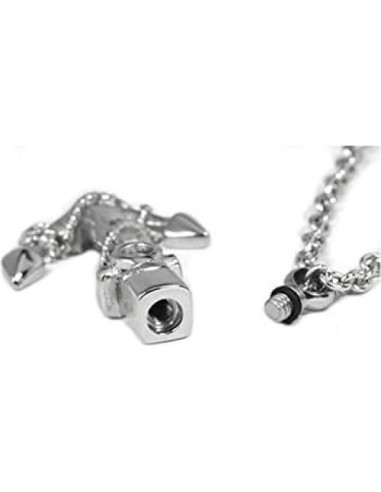 Collar Urna de Cenizas YQSLIN Ancla para Recuerdo