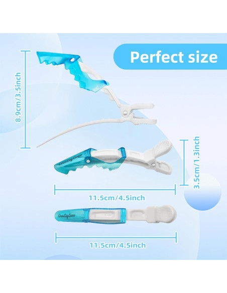 10 Clips Profesionales para el Cabello Graligluxu - Multiusos