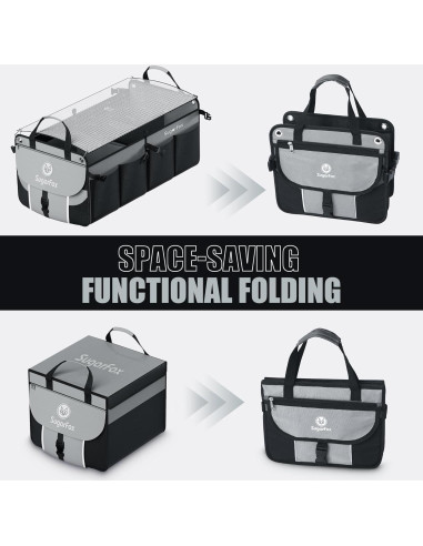 Organizador de Maletero Modular SugarFox 63L + 26L Impermeable