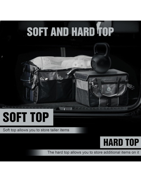 Organizador de Maletero Modular SugarFox 63L + 26L Impermeable