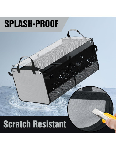 Organizador de Maletero Modular SugarFox 63L + 26L Impermeable