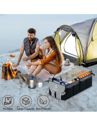 Organizador de Maletero Modular SugarFox 63L + 26L Impermeable