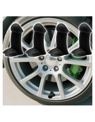 Tapa de Válvula de Neumático Kemuchy Luminosa 4 Piezas