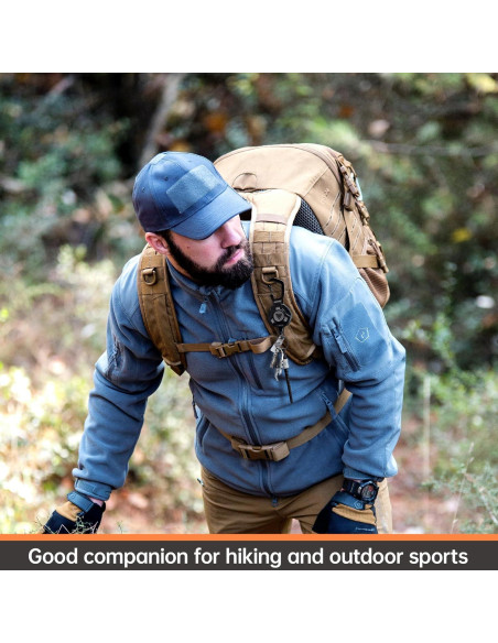 Llavero Retráctil Bemece 2 Pack con Cable de Acero 73.66 cm