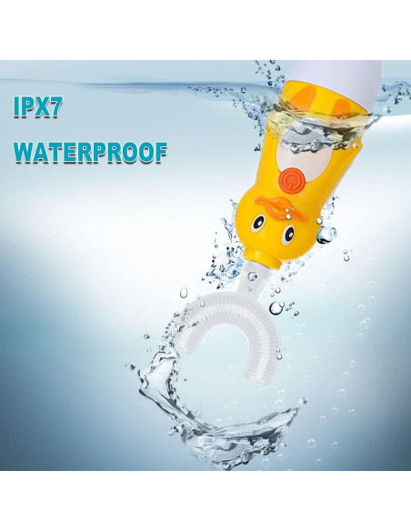 Cepillo de dientes eléctrico Caromolly U+2 para niños 2-6 años