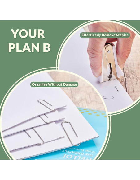 Grapadora NEEWAY Sin Esfuerzo Verde 25 Hojas + Set 4 en 1