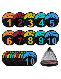 Marcadores de Entrenamiento de Baloncesto FMTYAOIU 23 cm Coloridos