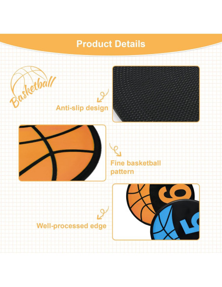 Marcadores de Entrenamiento de Baloncesto FMTYAOIU 23 cm Coloridos