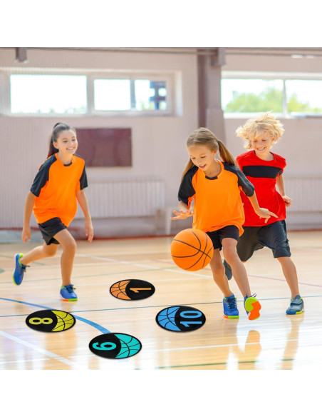 Marcadores de Entrenamiento de Baloncesto FMTYAOIU 23 cm Coloridos