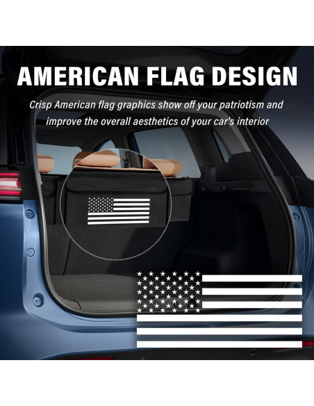 Organizador de Maletero de Coche Turcee 90x25x12 cm Negro